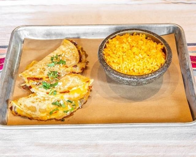 Quesadilla Platter - Gluten-Free Quesadilla.