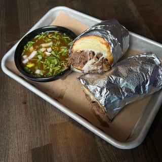 Queso Birria "French Dip"